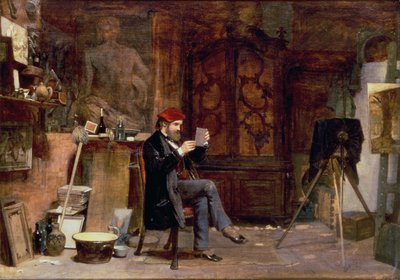 استوديو المصور ، حوالي عام 1850 بواسطة جيمس ديغمان وينجفيلد