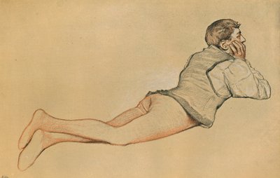 بوكاتشيو: المشهد الافتتاحي في ديكاميرون ديكاميرون ، c1900 بواسطة جيمس درومجول لينتون