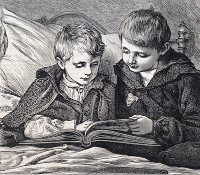 رسم توضيحي يصور الإخوة بواسطة جيمس درومجول لينتون