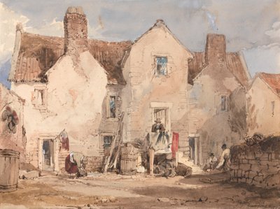 منازل الصيادين في Sculcoats بالقرب من هال ، يوركشاير بواسطة James Duffield Harding