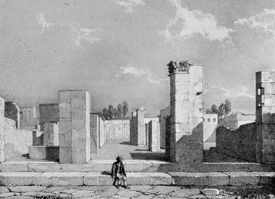 بيت كايوس سالوست ، 1828 بواسطة جيمس دوفيلد هاردينج