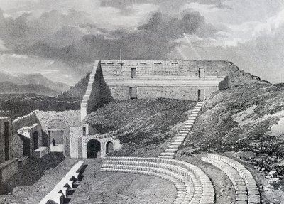 المسرح التراجيدي ، 1828 بواسطة جيمس دوفيلد هاردينج