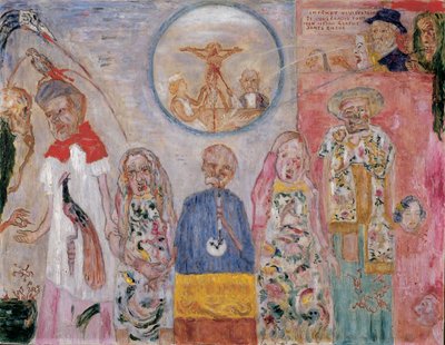 The Vile Vivisectors ، حوالي عام 1930 (زيت على قماش) بواسطة جيمس إنسور