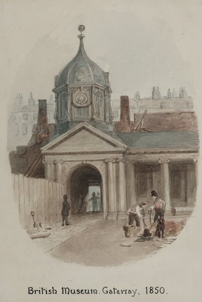 المتحف البريطاني ، 1850 بواسطة جيمس فيندلي