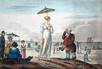الهدوء ، الذي نشرته هانا همفري عام 1810 (نقش ملون يدويًا) بواسطة جيمس جيلراي
