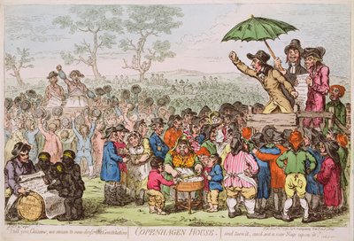 حانة كوبنهاجن هاوس. بواسطة H. Humphrey، 1795 (طباعة) بواسطة جيمس جيلراي