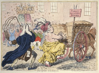 "الانضباط لا كينيون" ، 25 مارس 1797 بواسطة جيمس جيلراي