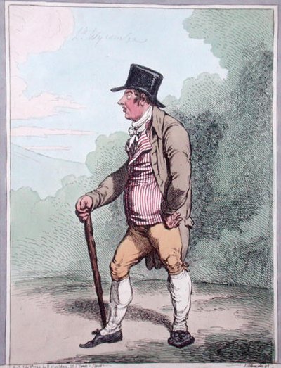 أناقة ديمقراطية ، نشرتها هانا همفري عام 1799 (نقش ملون يدويًا) بواسطة جيمس جيلراي