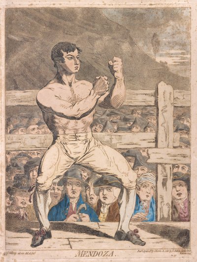 مندوزا ، حانة 1788 (النقش اليدوي) بواسطة جيمس جيلراي