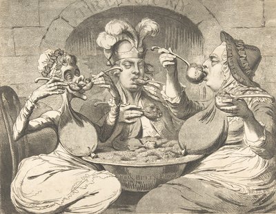 الزحف الوحشي في عيد التحالف الجديد ، 29 مايو 1787. ، 29 مايو 1787. بواسطة جيمس جيلراي
