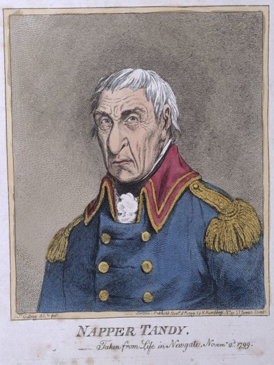 نابر تاندي (1740-1803) نشرته هانا همفري في عام 1799 (النقش اليدوي) بواسطة جيمس جيلراي