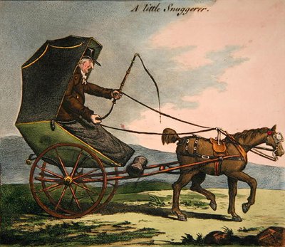 The Little Snuggerer (نقش ملون) بواسطة جيمس جيلراي