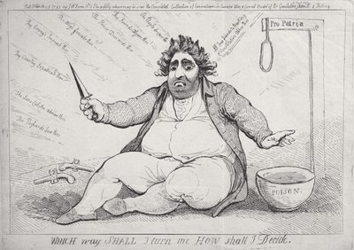 بأي طريقة سأحولني ، كيف أقرر نشرها بواسطة SW Fores في عام 1793 بواسطة جيمس جيلراي
