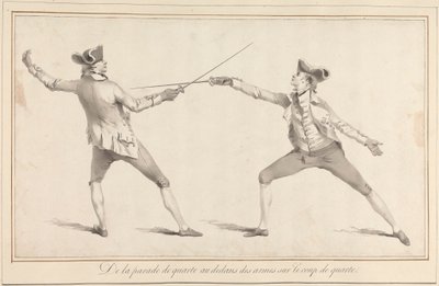 من Parry of Quarte Inside the Arms on the Coup de Quarte بواسطة جيمس جوين