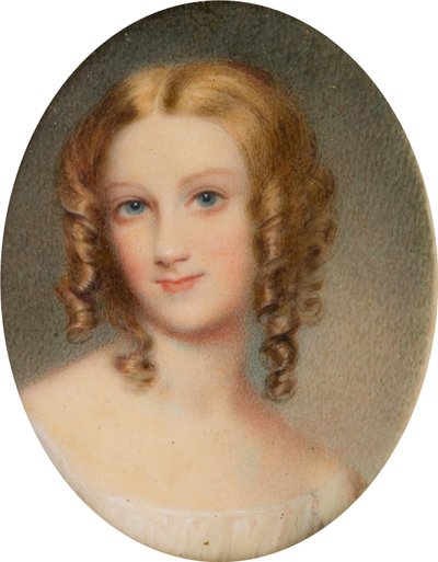 صورة للسيدة الأولى سيمبسون ، زوجة السيد بريدجمان سيمبسون ، حوالي 1820-1872 (زيت على قماش) بواسطة جيمس هيث ميلينجتون