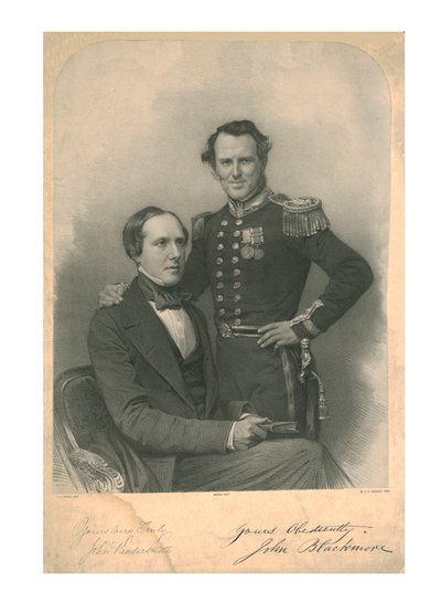جون فاندرسوست ، جون بلاكمور ، c1855 بواسطة جيمس هنري لينش