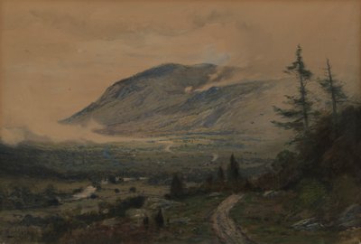 الجبل والوادي ، 1893. بواسطة جيمس هنري موزر