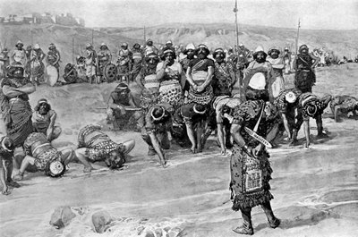 اختار جدعون الثلاثمائة من تيسو - الكتاب المقدس بواسطة جيمس جاك جوزيف (بعد) تيسو
