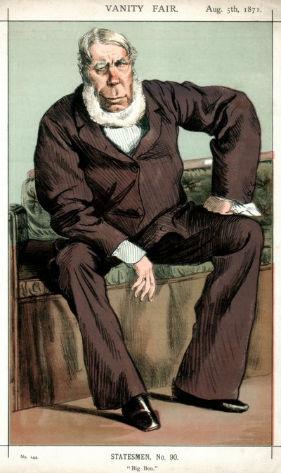 بيج بن جورج بينتينك ، سياسي بريطاني ، 1871. بواسطة جيمس جاك جوزيف تيسو