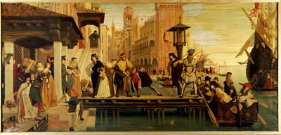رحيل الطفل الضال من البندقية ، 1863 بواسطة جيمس جاك جوزيف تيسو