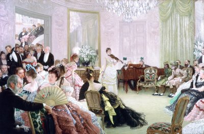 الصمت! ، الحفل ، c1875 بواسطة جيمس جاك جوزيف تيسو
