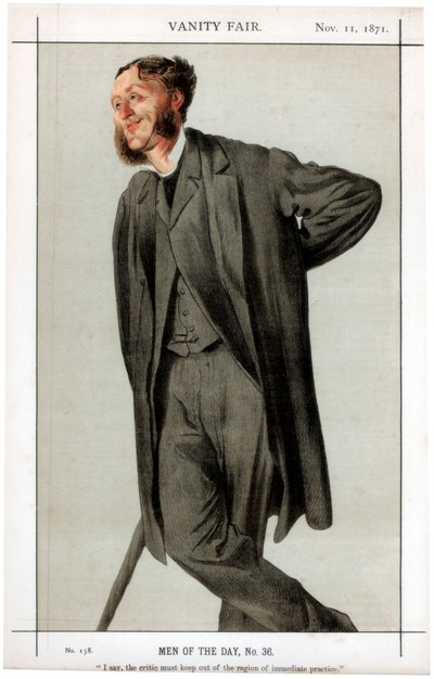 أقول الناقد يجب أن يبقى بعيدًا عن منطقة الممارسة الفورية ، 1871. بواسطة جيمس جاك جوزيف تيسو