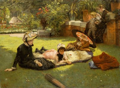 في ضوء الشمس الكامل في ضوء الشمس الكامل ، كاليفورنيا. 1881. بواسطة جيمس جاك جوزيف تيسو