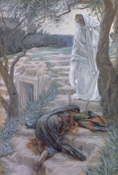 نولي مي طنجة ، رسم توضيحي لحياة المسيح ، c.1884-96 (مرحاض وغواش على ورق مقوى) بواسطة جيمس جاك جوزيف تيسو