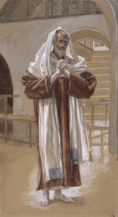 القديس أندرو ، توضيح لحياة المسيح ، c.1886-94 (مرحاض وغواش على ورق مقوى) بواسطة جيمس جاك جوزيف تيسو