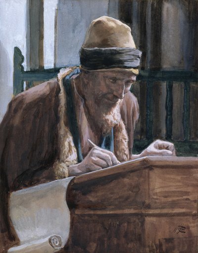 القديس مرقس ، توضيح لحياة المسيح ، c.1886-94 (مرحاض وغواش على ورق مقوى) بواسطة جيمس جاك جوزيف تيسو