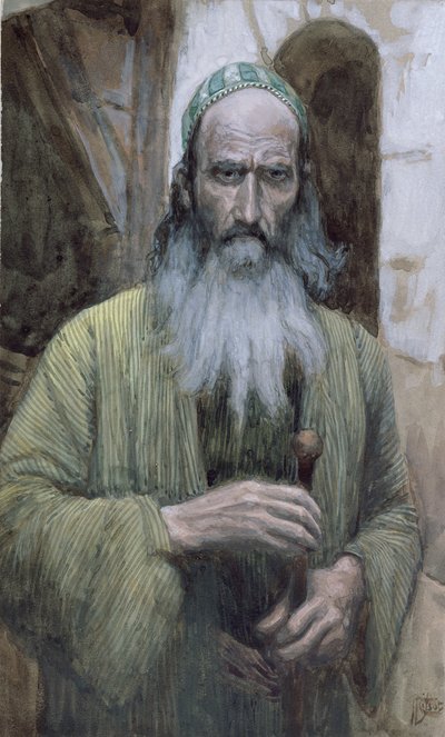 القديس بولس ، رسم توضيحي لحياة المسيح ، c.1886-94 (مرحاض وغواش على ورق مقوى) بواسطة جيمس جاك جوزيف تيسو