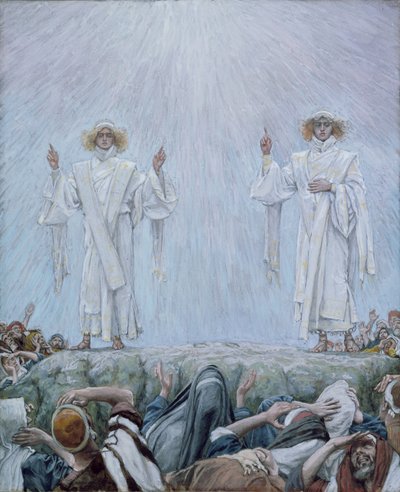 الصعود ، رسم توضيحي لحياة المسيح ، c.1884-96 (مرحاض وغواش على ورق مقوى) بواسطة جيمس جاك جوزيف تيسو