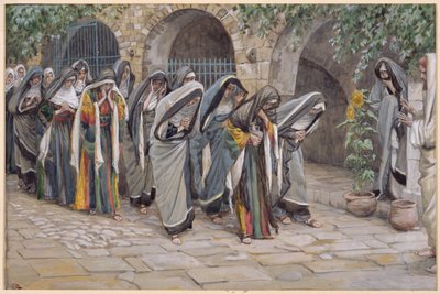 المرأة المقدسة ، توضيح لحياة المسيح ، c.1886-94 (مرحاض وغواش على ورق مقوى) بواسطة جيمس جاك جوزيف تيسو