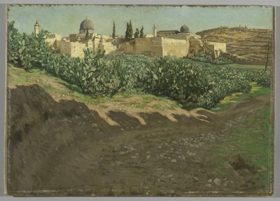 الركن الجنوبي الغربي من ساحة الحرم ، الهيكل القديم ، صورة من حياة ربنا يسوع المسيح بواسطة جيمس جاك جوزيف تيسو