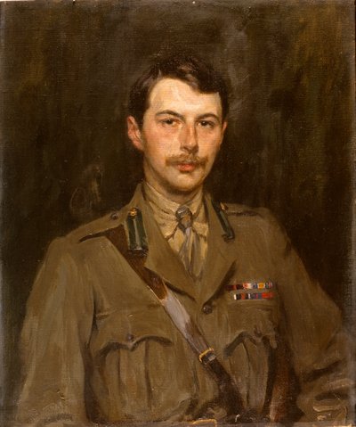 Portrait of Edward Cavendish when Marquess of Hartington, c.1918-20 (oil on canvas) بواسطة جيمس جيبوسا شانون