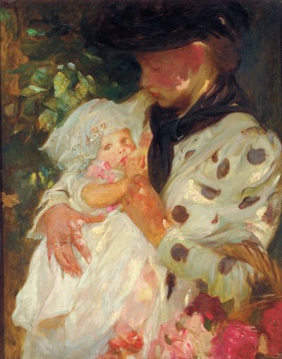 فتاة الزهور بواسطة James Jebusa Shannon