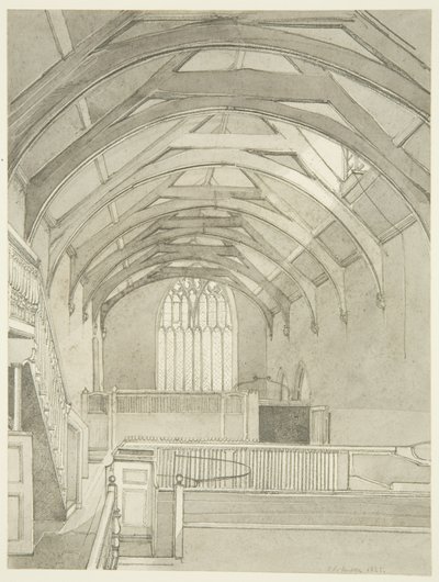 Interior of Guildhall بواسطة جيمس جونسون