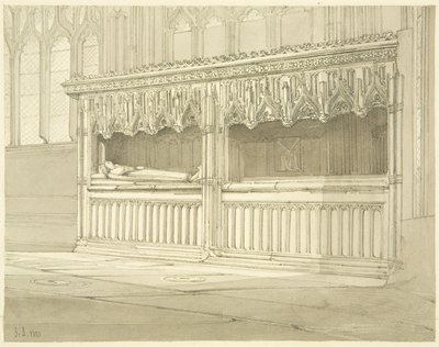 Monument to Sir Thomas Mede in St Mary Redcliffe بواسطة جيمس جونسون
