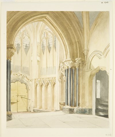 North Porch of St Mary Redcliffe, looking North بواسطة جيمس جونسون