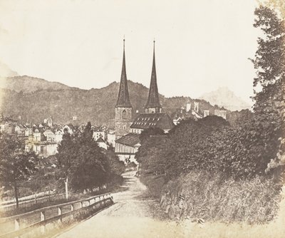 لوسيرن ، 1853-1856. بواسطة جيمس نايت