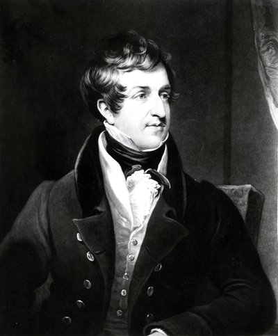 جون كام هوبهاوس ، مطبوع من تشارلز تورنر ، 1834 (Mezzotint) بواسطة جيمس لونسديل