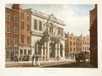 ثولسل ، دبلن ، 1798 (نقش يدوي) بواسطة جيمس مالتون