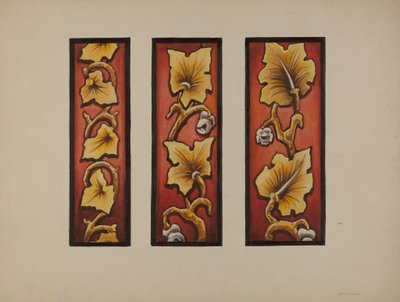 زجاج ملون ، ج. 1937. بواسطة جيمس ماكليلان