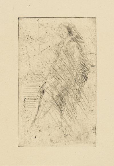 [76] الانطباعات من اللوحات الملغاة بواسطة Whistler - Resting بواسطة James Abbott McNeill Whistler