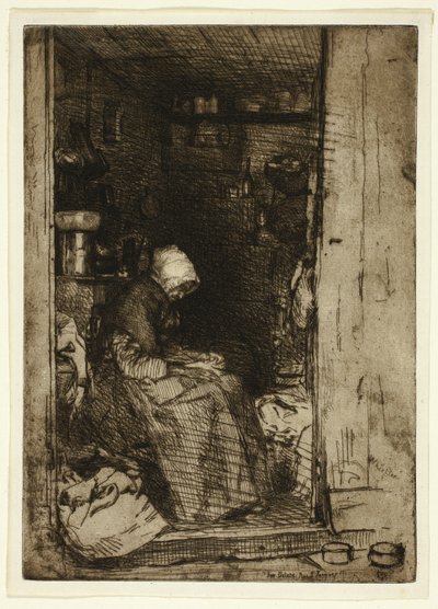 La Vieille aux Loques (المرأة العجوز ذات الخرق) بواسطة جيمس أبوت ماكنيل ويسلر
