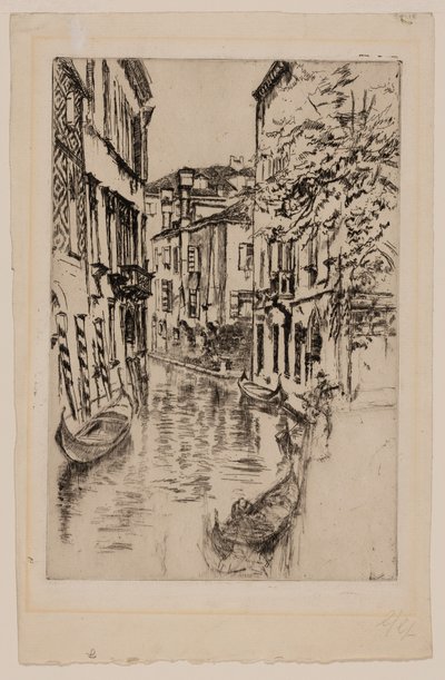 قناة هادئة بواسطة James McNeill Whistler