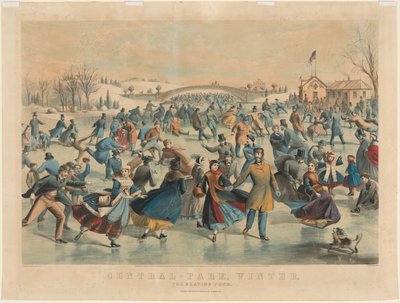 سنترال بارك ، وينتر: The Skating Pond بواسطة جيمس ميريت آيفز
