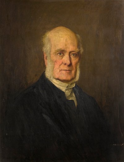 القس ويليام ويلسون (1808-1888) (زيت على قماش) بواسطة جيمس مايكل براون