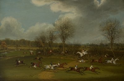 ال St Albans Grand Steeplechase من 8 مارس 1832 ، 1832-1833 بواسطة جيمس بولارد