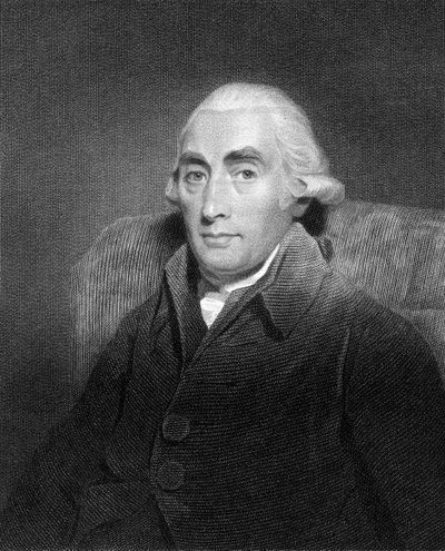 جوزيف بلاك ، عالم الفيزياء والكيميائي الاسكتلندي في القرن الثامن عشر ، 1836. بواسطة جيمس بوسيل وايت